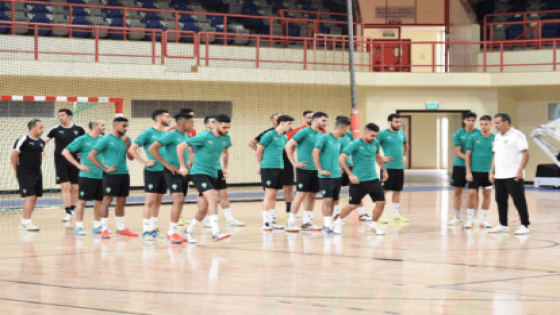 المنتخب المغربي لكرة القدم داخل القاعة يدخل تجمعا إعداديا مغلقا في الفترة من 22 الى 28 غشت الجاري