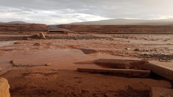 اقليم طاطا.. قنطرة بوسموم مشروع منسي يهدد بوقوع حوادث مأساوية