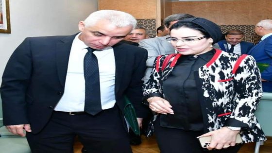 نائبة برلمانية في لقاء مع وزير الصحة : بغينا المزيد من الإهتمام لجهة بني ملال خنيفرة بصفة عامة خنيفرة بصفة خاصة 