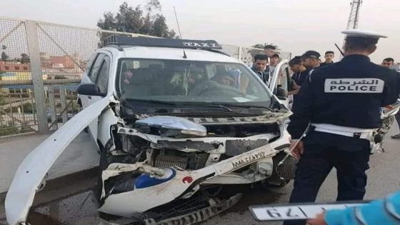 سيدي سليمان…حادثة سير خطيرة ترسل سائق سيارة الاجرة الى قسم المستعجلات