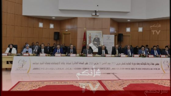 عرض تقرير الأنشطة ما بين دورتي أكتوبر 2023 و مارس 2024،ضمن اشغال دورة مجلس جهة درعة تافيلالت لعمالة إقليم ميدلت