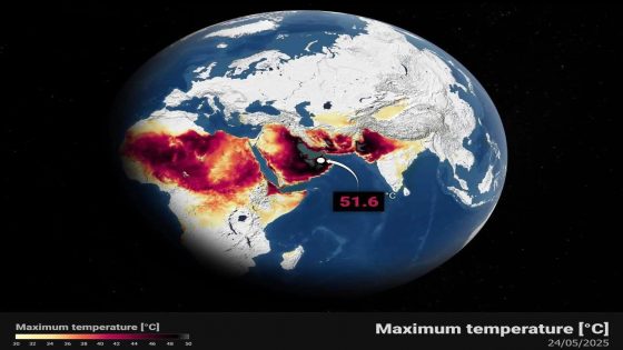 ***السبت لي فات 24 ماي .. واحد المنطقة سميتها سويحان فمدينة العين بالإمارات سجلات 51.6 درجة مؤية مع 13:45 ..