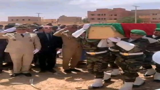صور من تشيع جثمان شهيد الواجب الوطني بالقوات المسلحة الملكية الشهيد حمزة الناصيري بمقبرة تاركة القديمة الرشيدية ،