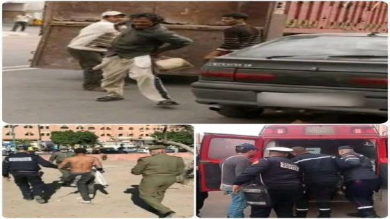 مختل عقلي يطعن 4 نساء و رجال الأمن يوقفون الأخير بطنجة ..