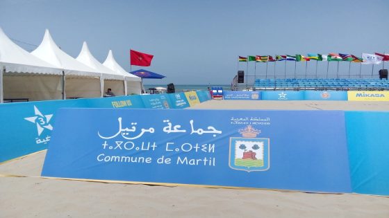 جماعة مرتيل تحتضن البطولة الأفريقية للكرة الطائرة الشاطئية للكبار رجال وسيدات وجهود الجماعة لانجاح التظاهرة لتنشيط الحركة الاقتصادية والسياحية