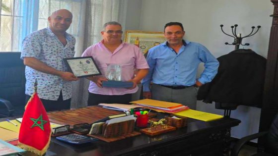 رئيس جماعة مرتيل يستقبل أعضاء من جمعية الوكلاء العقاريين لجهة طنجة – تطوان – الحسيمة