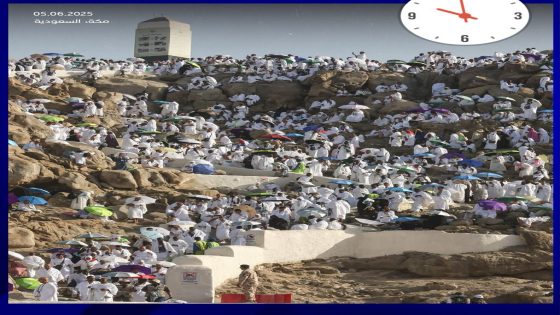 جموع الحجيج يؤدون الركن الأعظم على صعيد عرفات في أجواء روحانية مهيبة