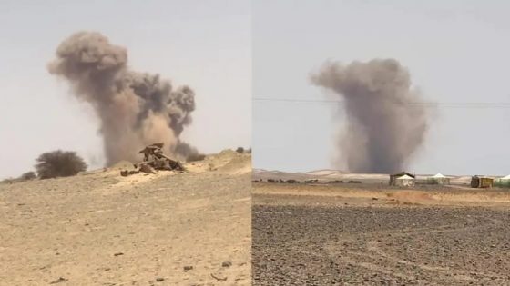 مقذوفات مشبوهة قرب السمارة وتحول خطير في تكتيكات “البوليساريو”