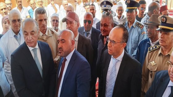 إقليم قلعة السراغنة يحتفل بمناسبة عيد العرش المجيد بحفل تدشين محطة لتحلية المياه في جماعة سيدي موسى