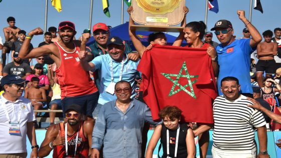 المغرب يهيمن على البطولة الإفريقية للكرة الطائرة الشاطئية رجالاً وسيدات من شاطئ مرتيل إلى العالمية