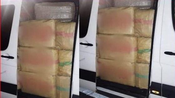 إحباط محاولة لتهريب حوالي 5 أطنان من المخدرات بسلا الجديدة.