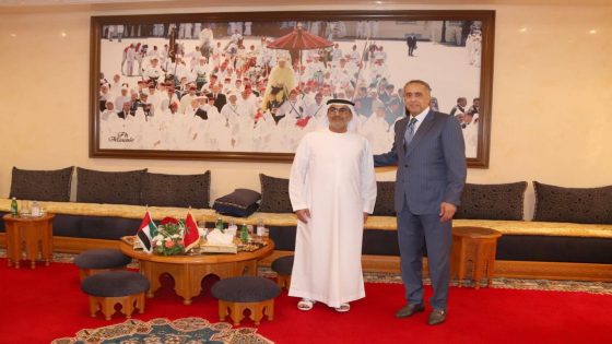 المغرب/الإمارات العربية المتحدة/أمن/مباحثات (صورة)