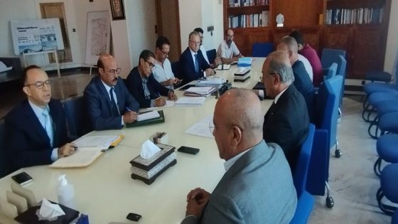 تقرير حول اجتماع تتبع المشاريع المهيكلة بإقليم قلعة السراغنة
