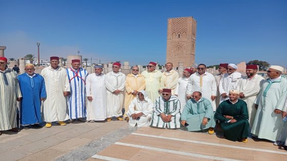 شرفاء الادارسة بقيادة الشريف أحمد المشاوري قاموا بزيارة ضريح