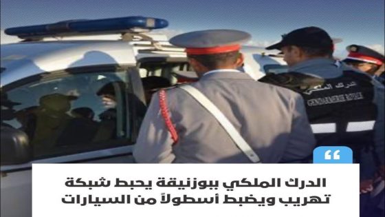 درك الملكي ببوزنيقة يحبط شبكة تهريب ويضبط اسطولا من السيارات
