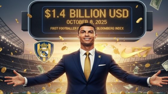 كريستيانو رونالدو يدخل التاريخ.. بلقب جديد أول ملياردير في كرة القدم