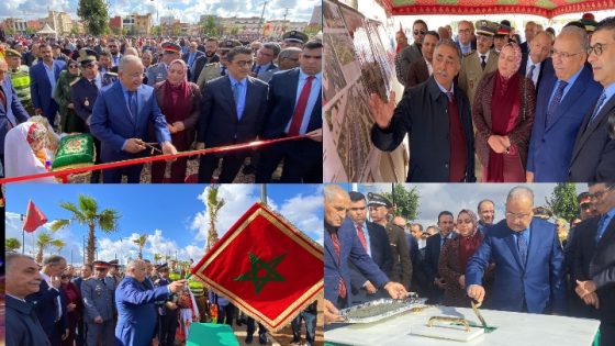 تيفلت..تدشين مشاريع تنموية جديدة بمدينة تيفلت احتفالا بذكرى عيد الاستقلال